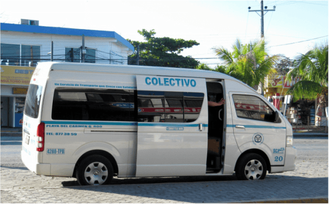 Les colectivos à Playa del Carmen : Le guide complet pour se déplacer facilement